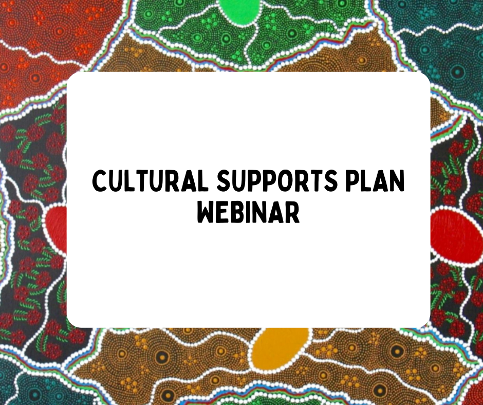 Cultural Support Plans Webinar